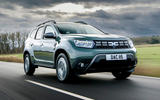 dacia duster road test 2023 01 tracking front