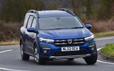 Dacia Jogger front three quarter Dacia Jogger front three quarter