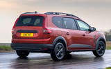 Dacia Jogger rear driving Dacia Jogger rear driving