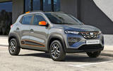 Dacia Spring front three quarter