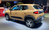 Dacia Spring Geneva motor show rear quarter