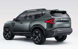 Dacia Bigster rear three quarter
