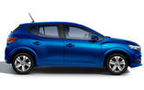 Dacia Sandero 2021 official images - Sandero side Dacia Sandero 2021 official images - Sandero side