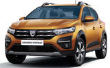 Dacia Sandero 2021 official images - Sandero Stepway front Dacia Sandero 2021 official images - Sandero Stepway front