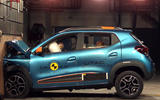 Dacia Spring full width rigid barrier test   Dec 2021 Dacia Spring full width rigid barrier test   Dec 2021