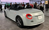 Daihatsu Vision Copen Tokyo motor show 2023 rear quarter Daihatsu Vision Copen Tokyo motor show 2023 rear quarter
