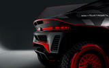 The Audi RS Q e-tron’s rugged muscular form is full of subtle Audi references The Audi RS Q e-tron’s rugged muscular form is full of subtle Audi references