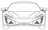 2020 McLaren Sports Series hybrid design patent 2020 McLaren Sports Series hybrid design patent