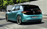 2020 Volkswagen ID 3 reveal - driving rear