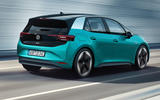 2020 Volkswagen ID 3 reveal - driving rear