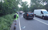 E-scooters can use bike lanes... but watch out for potentially calamitous road debris  E-scooters can use bike lanes... but watch out for potentially calamitous road debris