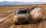 2020 Land Rover Defender reveal - off-roading front