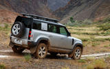 2020 Land Rover Defender reveal - off-roading rear