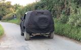 Land Rover Defender Utility spyshots
