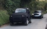 Land Rover Defender Utility spyshots