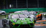 Porsche 911 GT3 R cornering