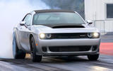Dodge Challenger SRT Demon 170 2023 front quarter burnout