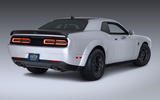 Dodge Challenger SRT Demon 170 2023 rear quarter studio Dodge Challenger SRT Demon 170 2023 rear quarter studio