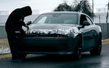 Dodge Charger Daytona SRT front three quarter camo