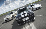Chevrolet Camaro, Nissan GT-R, Porsche 911 Turbo