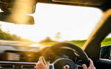 driving blurry