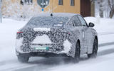 DS EV winter testing rear