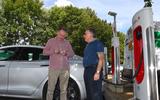 Tesla supercharging 