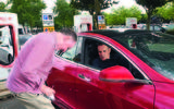 Tesla supercharging