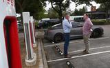 Tesla supercharging