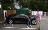 Tesla supercharging