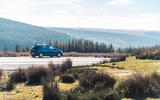 Dacia Sandero on a Welsh B-road