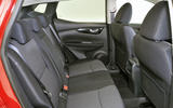 2016 Nissan Qashqai studio - rear seats