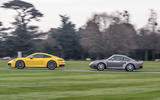 Porsche 992 911 vs. Porsche 959 - side