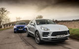 Porsche Macan vs Jaguar E-Pace 2019 - hero tracking