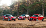 Audi A1 v. Ford Fiesta Vignale v. Mini Cooper Classic