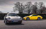 Porsche 992 911 vs. Porsche 959 - parked