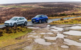 Porsche Macan vs Jaguar E-Pace 2019 - puddles