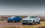 Porsche Macan vs Jaguar E-Pace 2019 - static front