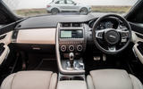 Porsche Macan vs Jaguar E-Pace 2019 - Jaguar interior
