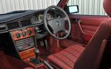 Mercedes 190E interior