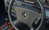 Mercedes 190E steering wheel