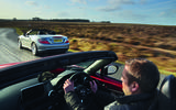 Mercedes-Benz SLK vs Mazda MX-5 RF: group test