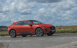 Jaguar I-Pace driving - front