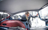 Norman Dewis at JLR Classic Works