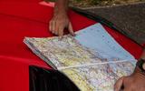 Driving the Chevrolet Corvette through rural England