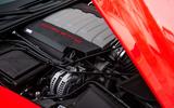 Driving the Chevrolet Corvette through rural England