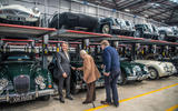 Norman Dewis at JLR Classic Works