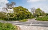 Driving the Chevrolet Corvette through rural England