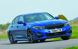 BMW 318d corrnering - front