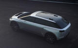 Dyson electric car - upper rear Dyson electric car - upper rear